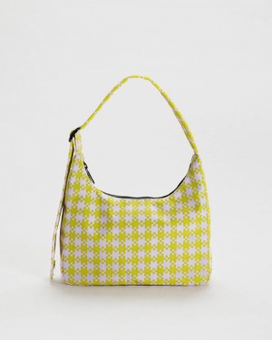 Bolsa De Hombro Baggu Mini Nylon Amarillos | 946073-NCA