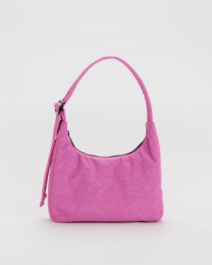 Bolsa De Hombro Baggu Mini Nylon Rosas | 951627-YPU