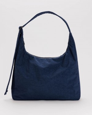 Bolsa De Hombro Baggu Nylon Azul Marino | 421563-AHL