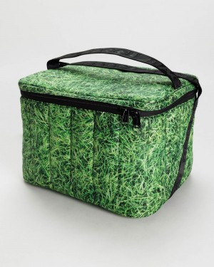 Bolsa Nevera Baggu Puffy Verdes | 491076-OTU