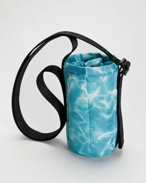 Bolsa Outdoor Baggu Puffy Agua Bottle Sling Azules | 285094-OND