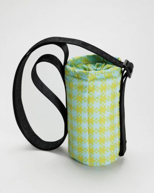 Bolsa Outdoor Baggu Puffy Agua Bottle Sling Verde Menta | 230759-FXU