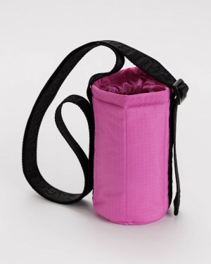 Bolsa Outdoor Baggu Puffy Agua Bottle Sling Rosas | 493726-RGT