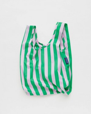 Bolsa Reutilizable Baggu Baby Rosas Verdes | 028196-NEG