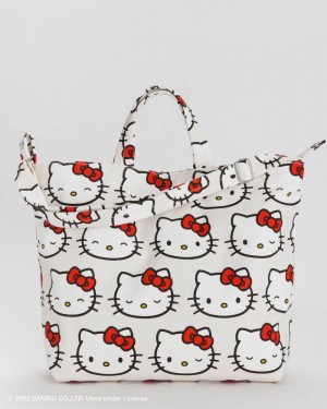 Bolso Tote Baggu Horizontal Duck Blancos | 137920-ZQV
