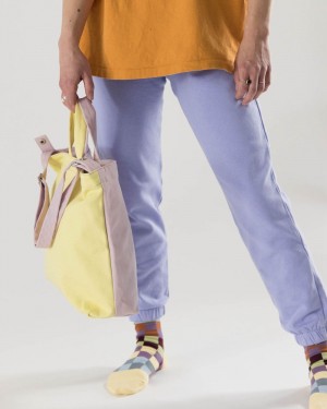 Bolso Tote Baggu Horizontal Duck Morados | 621597-VZF