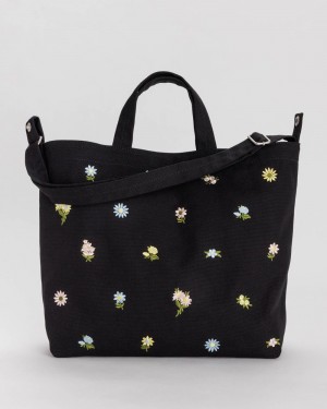 Bolso Tote Baggu Horizontal Duck Negros | 460978-SFE