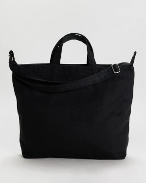 Bolso Tote Baggu Horizontal Duck Negros | 104387-BAE
