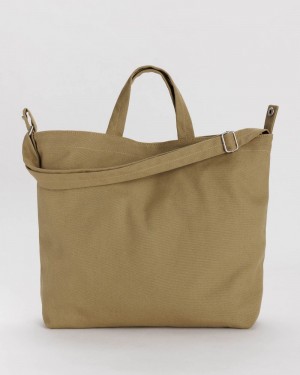Bolso Tote Baggu Horizontal Duck Verde Oliva | 492573-LYV