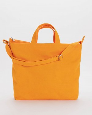 Bolso Tote Baggu Horizontal Zip Duck Naranjas | 283971-OUX