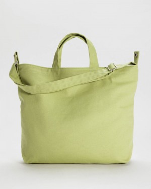 Bolso Tote Baggu Horizontal Zip Duck Verdes | 785240-NGV