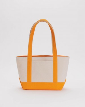Bolso Tote Baggu Small Heavyweight Lona Naranjas | 593182-OZK