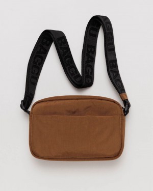 Bolsos Cruzados Baggu Camera Marrom | 756320-WKR