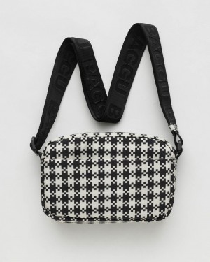 Bolsos Cruzados Baggu Camera Negros Blancos | 809256-KQJ