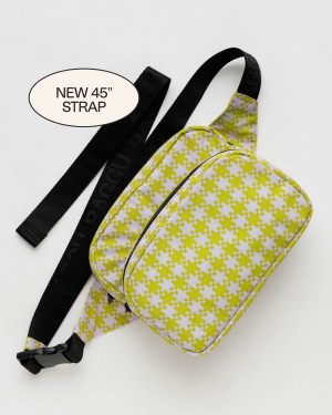 Bolsos Cruzados Baggu Fanny Pack Amarillos | 217360-HRG