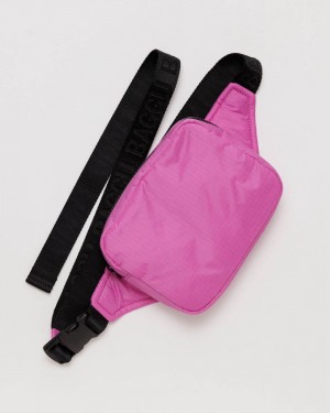Bolsos Cruzados Baggu Puffy Fanny Pack Rosas | 029814-BSN