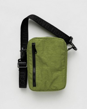 Bolsos Cruzados Baggu Sport Verde Oliva | 129403-WJX