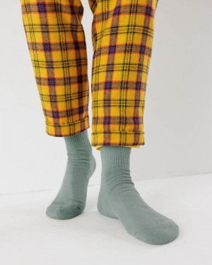 Calcetines Baggu Ribbed Verdes | 360197-HLY