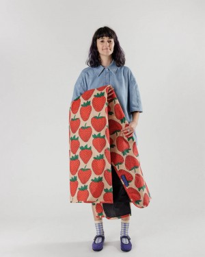Frazada Baggu Puffy Picnic Coral | 046153-PBR