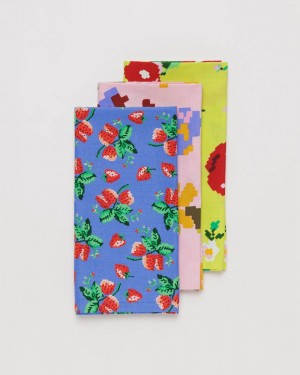 Paño Reutilizable Baggu Set Multicolor | 570314-FYH