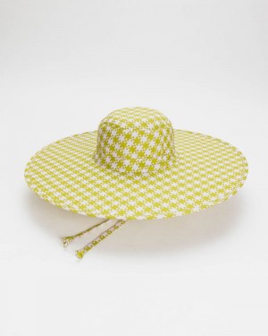 Sombreros Baggu Packable Sun Amarillos | 430289-RPL
