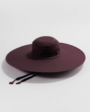 Sombreros Baggu Packable Sun Marrom Oscuro | 701842-JEG
