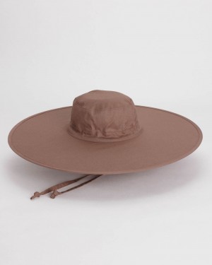 Sombreros Baggu Packable Sun Marrom | 953214-EIV