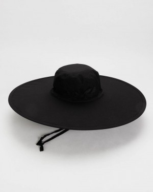 Sombreros Baggu Packable Sun Negros | 012947-CIY
