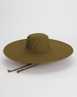 Sombreros Baggu Packable Sun Verde Oliva | 695138-YUN