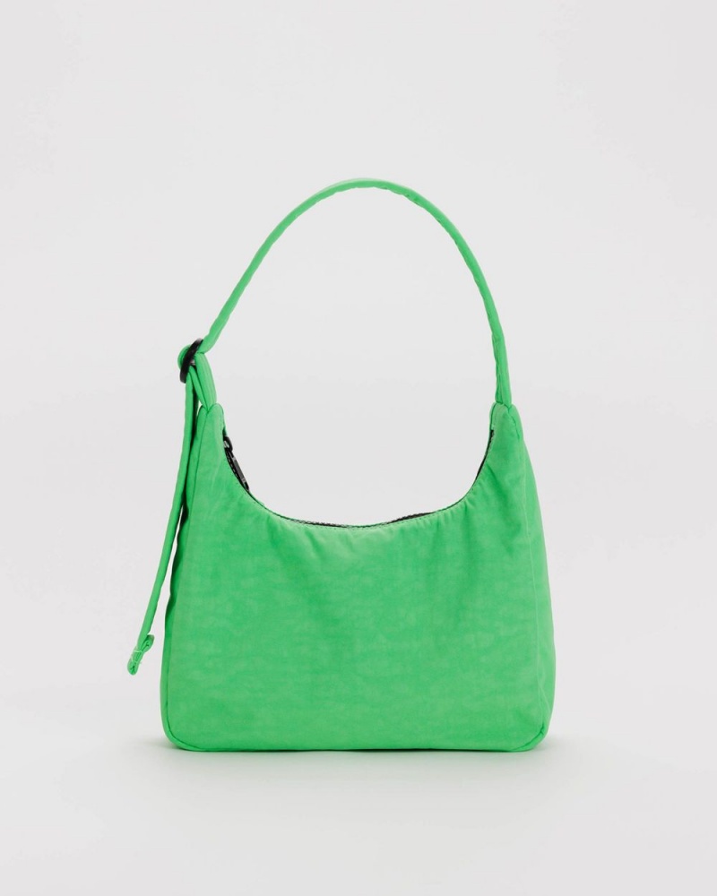 Bolsa De Hombro Baggu Mini Nylon Verdes | 524109-TPG