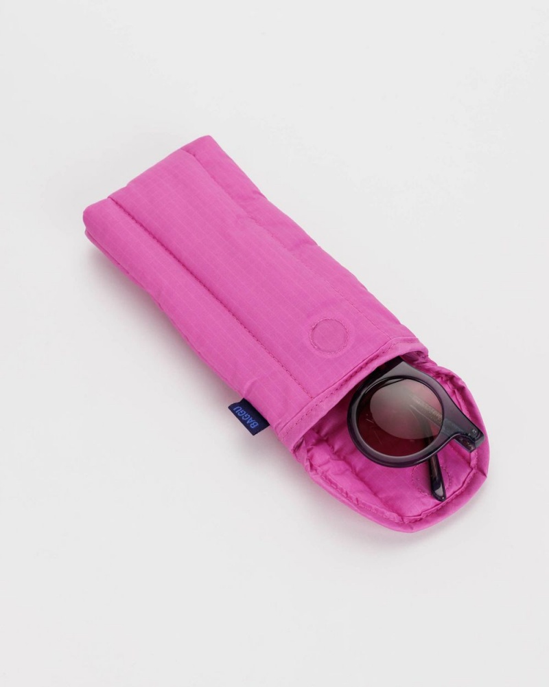 Bolsa Estuche Baggu Puffy Glasses Sleeve Rosas | 150964-YQG