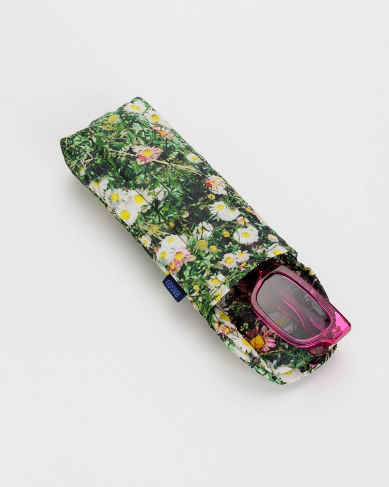 Bolsa Estuche Baggu Puffy Glasses Sleeve Verdes | 735908-WRG
