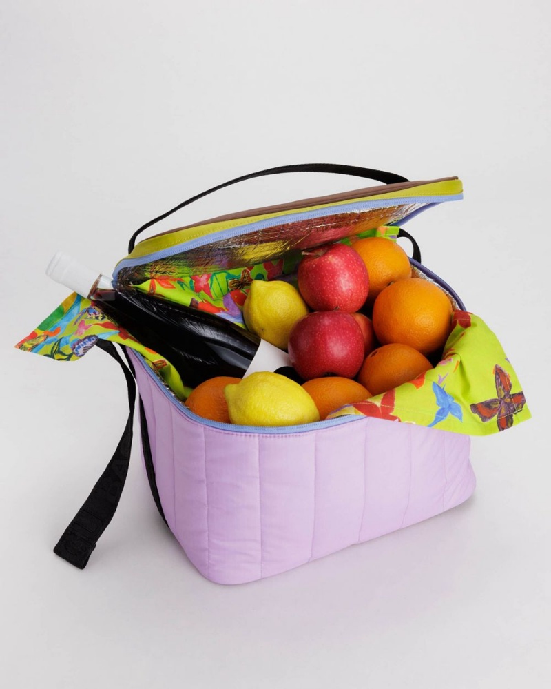 Bolsa Nevera Baggu Puffy Morados | 820579-JEX