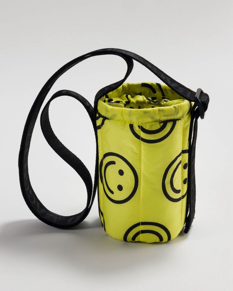 Bolsa Outdoor Baggu Puffy Agua Bottle Sling Amarillos | 163987-EYM