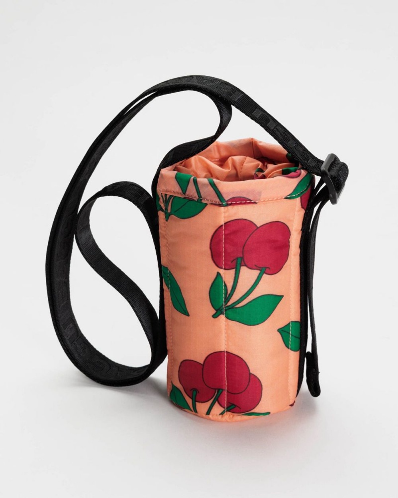 Bolsa Outdoor Baggu Puffy Agua Bottle Sling Rosas | 014978-VCX