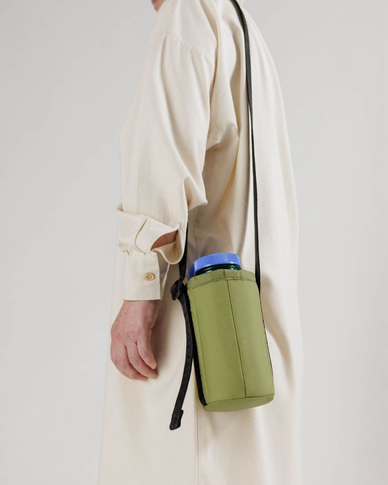 Bolsa Outdoor Baggu Puffy Agua Bottle Sling Verde Oliva | 836549-XDY