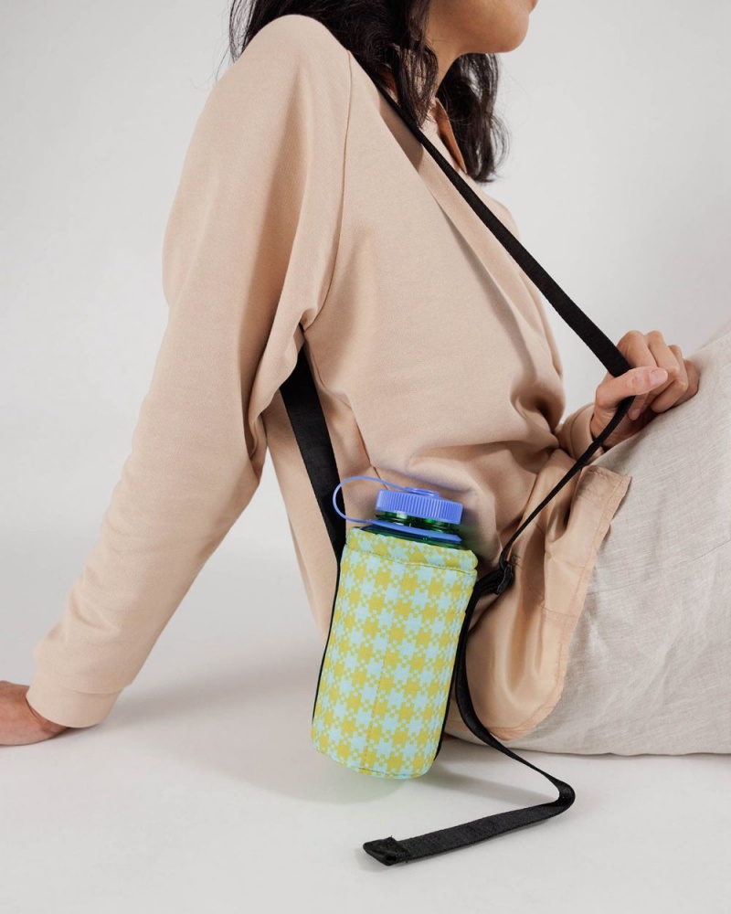 Bolsa Outdoor Baggu Puffy Agua Bottle Sling Verde Menta | 230759-FXU