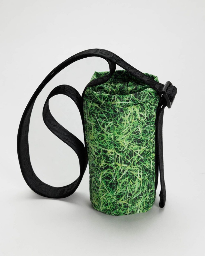 Bolsa Outdoor Baggu Puffy Agua Bottle Sling Verdes | 468219-QBV