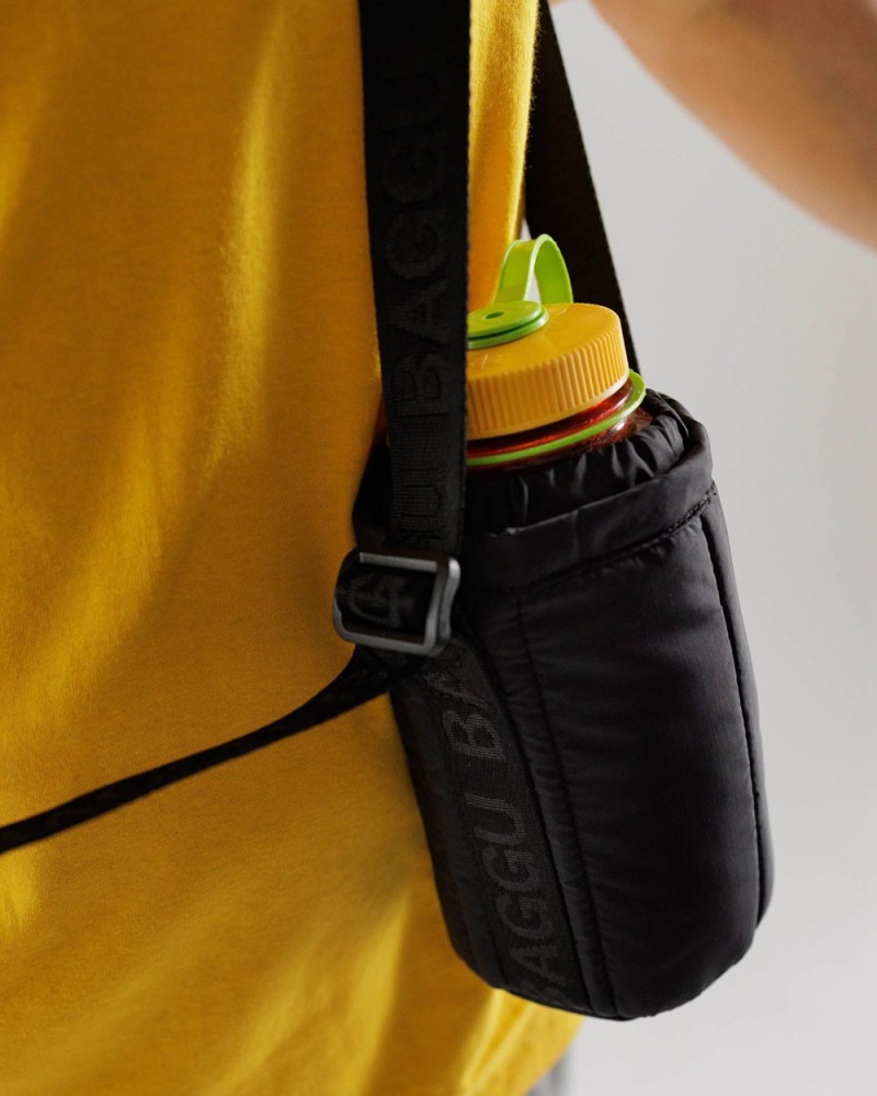 Bolsa Outdoor Baggu Puffy Agua Bottle Sling Negros | 105726-JTK