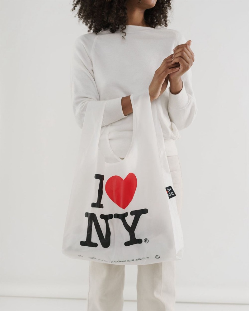 Bolsa Reutilizable Baggu Standard Blancos | 468791-UST