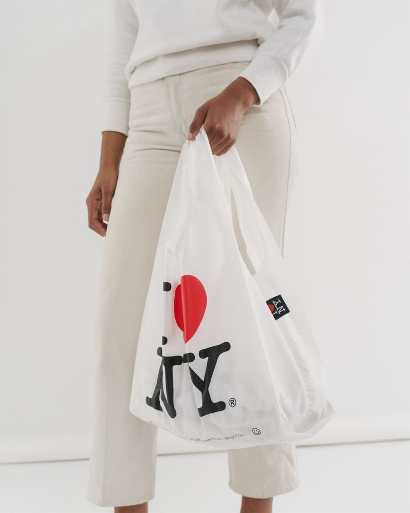 Bolsa Reutilizable Baggu Standard Blancos | 468791-UST