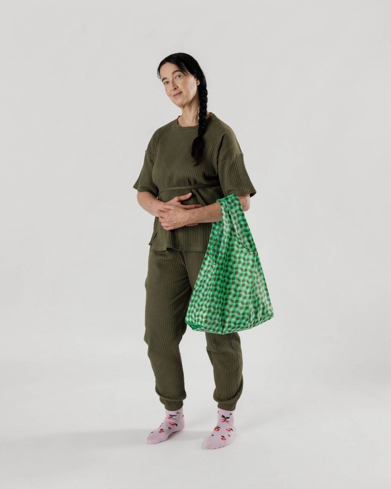 Bolsa Reutilizable Baggu Standard Verdes | 724130-RLQ