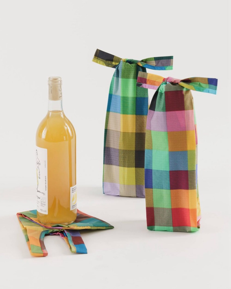 Bolsa Reutilizable Baggu Wine Set of 3 Multicolor | 395416-XIA