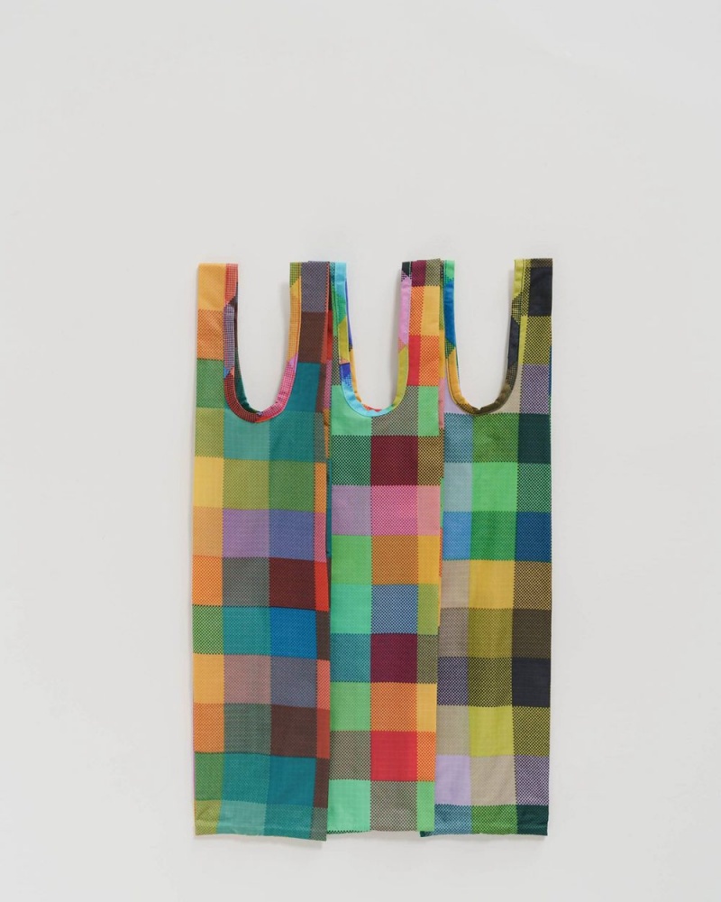 Bolsa Reutilizable Baggu Wine Set of 3 Multicolor | 395416-XIA