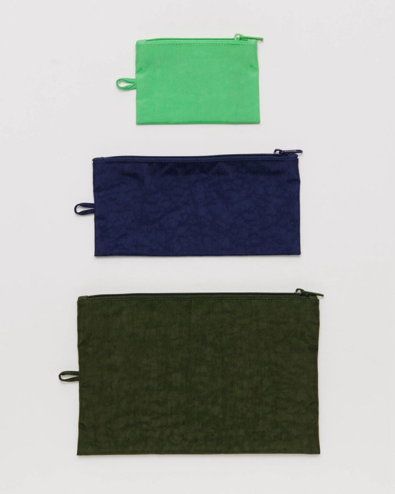 Bolso Pequeño Baggu Flat Pouch Set Multicolor | 523480-IYG