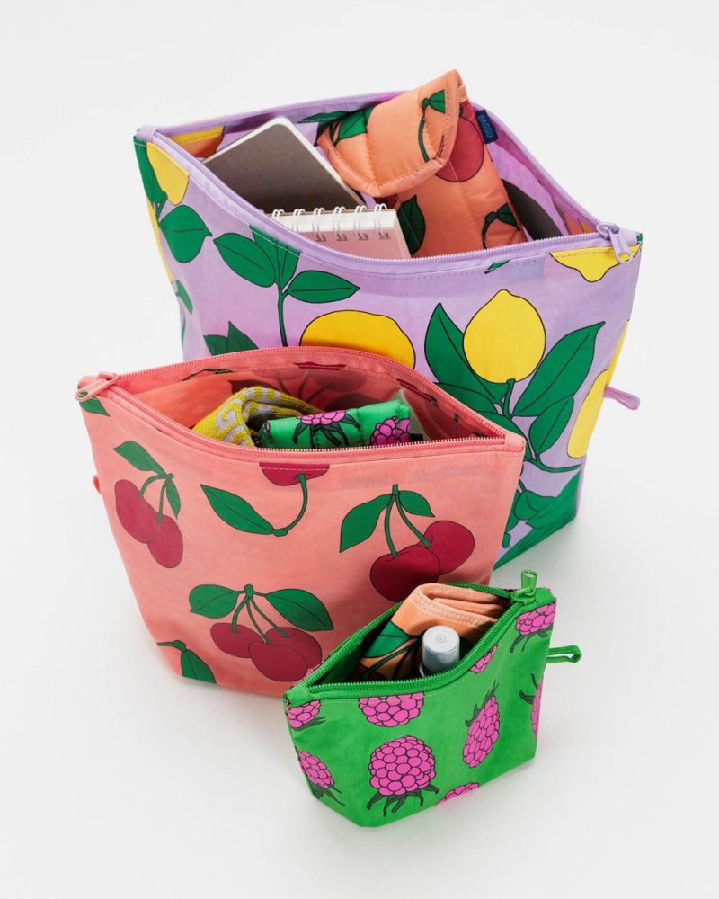 Bolso Pequeño Baggu Go Pouch Set Multicolor | 419062-JDB