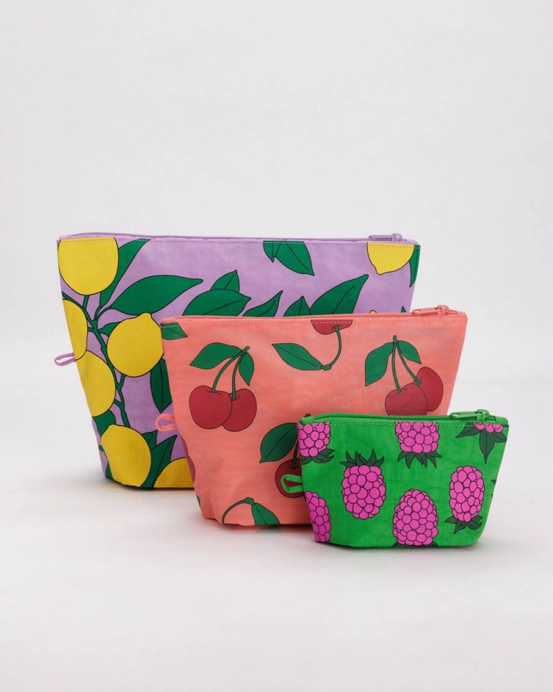 Bolso Pequeño Baggu Go Pouch Set Multicolor | 419062-JDB