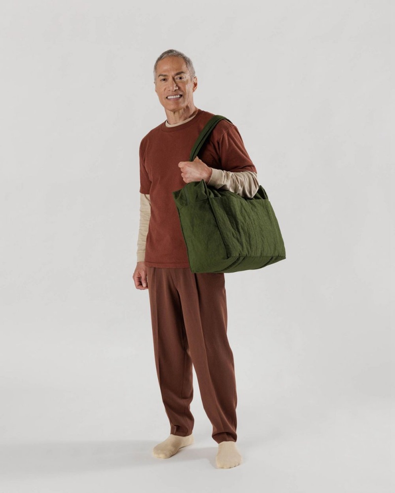 Bolso Tote Baggu Cloud Carry-on Verde Oliva | 302598-PCX