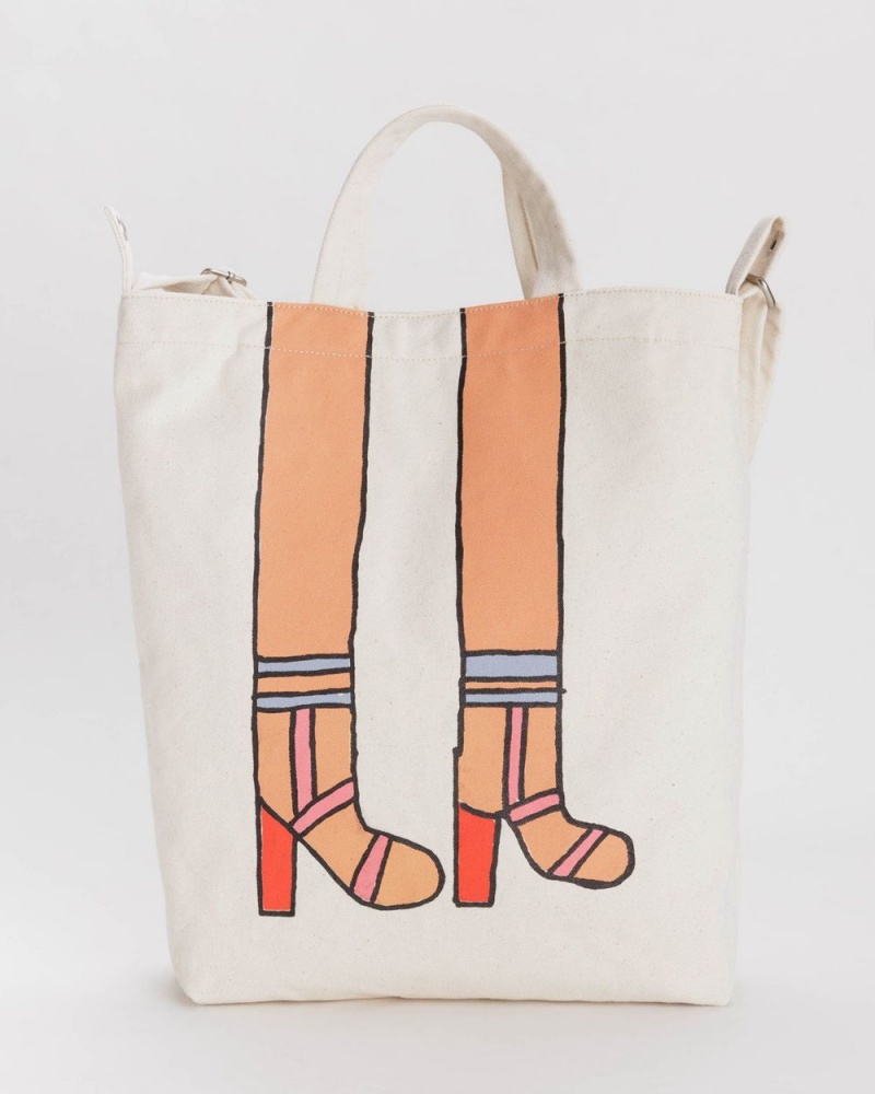 Bolso Tote Baggu Duck Blancos | 158724-CBG