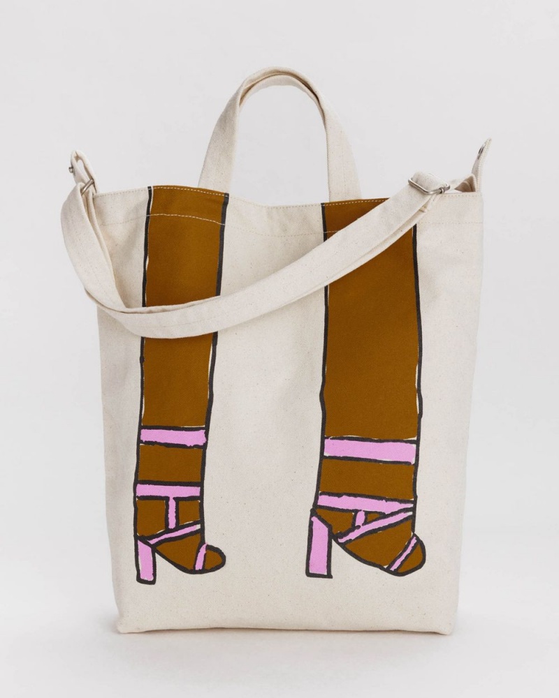 Bolso Tote Baggu Duck Blancos | 158724-CBG